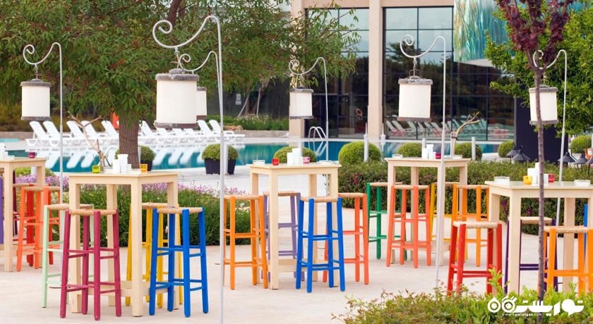 رستوران فضای باز هتل